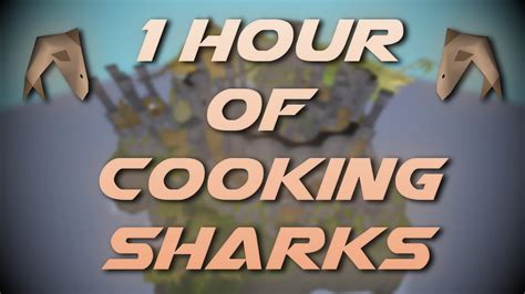 osrs shark|Cooking raw sharks .